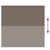 vidaXL Store enrouleur occultant caf&eacute; 145x175cm largeur du tissu