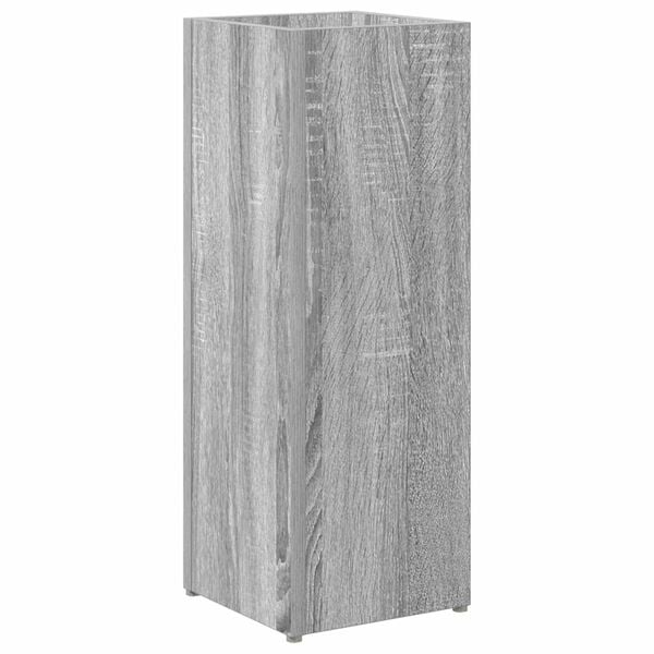 vidaXL Porte-parapluie Gris Sonoma 20 x 20 x 55,5 cm Bois d'ing&eacute;nierie