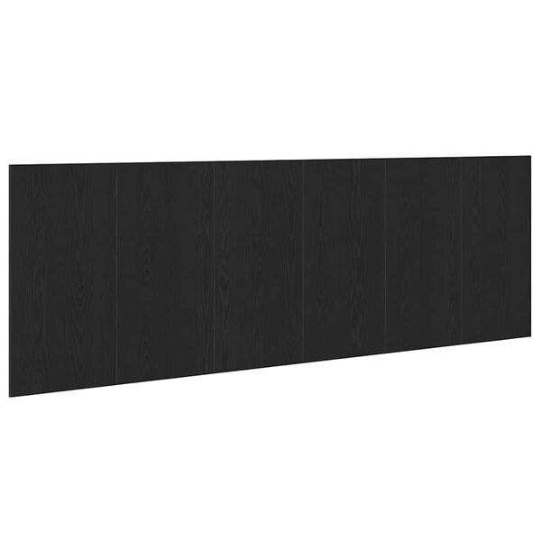 vidaXL Tête de lit Chêne noir 240 x 1,5 x 80 cm Bois d'ingénierie