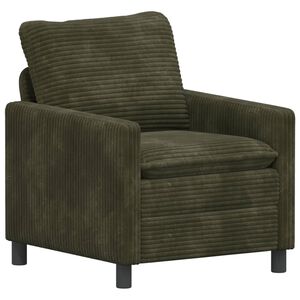 vidaXL Canap&eacute; Vert 76 x 81 x 87,5 cm Polyester