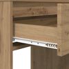 vidaXL Tables de maquillage pour chambre avec tiroir Ch&ecirc;ne artisanal