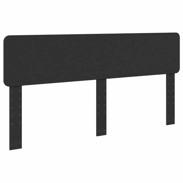 vidaXL T&ecirc;te de lit Ch&ecirc;ne noir 200 cm Bois d'ing&eacute;nierie