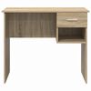 vidaXL Bureau Ch&ecirc;ne Sonoma 90 x 49 x 75 cm Bois d'ing&eacute;nierie
