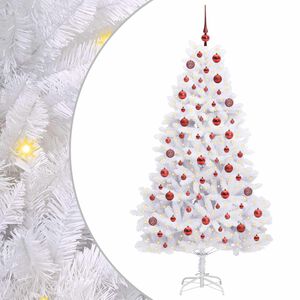 vidaXL Sapin de No&euml;l Artificiel &agrave; Branches Articul&eacute;es Blanc 180 cm