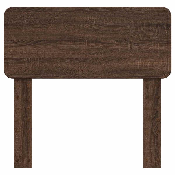 vidaXL T&ecirc;te de lit Ch&ecirc;ne brun 75 cm Bois d'ing&eacute;nierie