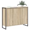 vidaXL Meuble d'appoint Sonoma 96,5 x 30 x 75 cm Bois d'ing&eacute;nierie