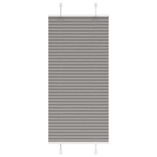 vidaXL Store plissé anthracite 55x100 cm largeur du tissu 54,4 cm