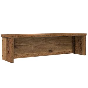vidaXL &Eacute;tag&egrave;re de cuisine empilable vieux bois 50x15x16 cm