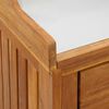 vidaXL Armoire de jardin Naturel 93 x 41,5 x 98cm Bois d'Acacia Massif