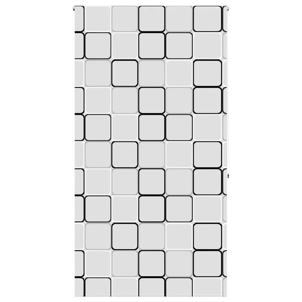 vidaXL Store enrouleur de douche 120x240 cm largeur du tissu 116 cm