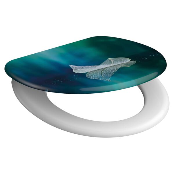 SCH&Uuml;TTE Si&egrave;ge de toilette avec fermeture en douceur FALLEN LEAF