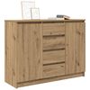 vidaXL Buffet et tiroirs ch&ecirc;ne artisanal 100,5x35x76cm bois ing&eacute;nierie
