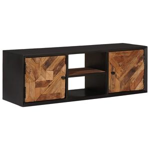 vidaXL Meuble TV avec &eacute;tag&egrave;re avec stockage 105 x 30 x 35 cm