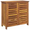vidaXL Armoire de jardin Marron 75 x 35 x 70cm Bois d'Acacia Massif