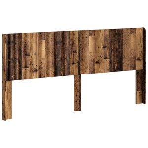 vidaXL T&ecirc;te de lit Bois ancien Bois d'ing&eacute;nierie