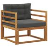 vidaXL Sofa de milieu ext&eacute;rieur Naturel