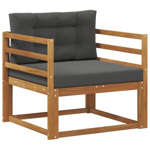 vidaXL Sofa de milieu ext&eacute;rieur Naturel