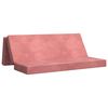 vidaXL Canap&eacute;-lit pliable 180 x 67 x 45 cm Rose