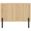 vidaXL Table basse ch&ecirc;ne sonoma 90x50x40 cm bois d'ing&eacute;nierie