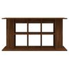 vidaXL Support d'aquarium chêne marron 120x40x60 cm bois d'ingénierie