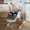 Bo Jungle Chaise haute ber&ccedil;ante 2 en 1 Bois Blanc