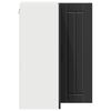 vidaXL Armoire de cuisine Noir 57 x 57 x 80 cm Bois d'ing&eacute;nierie