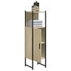vidaXL Armoire de salle de bain ch&ecirc;ne sonoma 33x33x120,5 cm