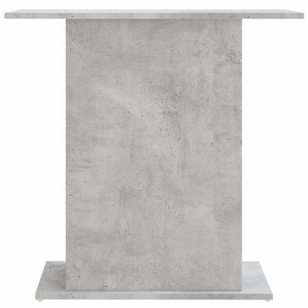 vidaXL Support pour aquarium gris b&eacute;ton 75x36x72,5cm bois d'ing&eacute;nierie