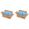 vidaXL Boules anti-bact&eacute;riennes filtrantes de piscine bleu 1400 g PE