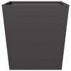 vidaXL Jardini&egrave;res 2 pcs noir 50x50x50 cm acier