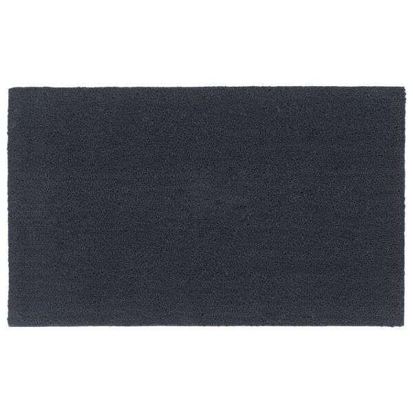 vidaXL Tapis de porte gris fonc&eacute; 90x150 cm fibre de coco touffet&eacute;