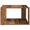 vidaXL Table basse Bois Ancien 51,5 x 51,5 x 30 cm Bois d'ing&eacute;nierie