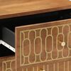 vidaXL Table de chevet 40x33x46 cm Bois de manguier solide