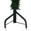 vidaXL Arbre de No&euml;l artificiel d'angle Vert 180 cm PVC et m&eacute;tal