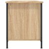vidaXL Meuble TV Ch&ecirc;ne sonoma 100x40x50 cm Bois d'ing&eacute;nierie