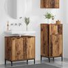 vidaXL Ensemble de mobilier de salle de bain 2 pcs Bois Ancien