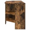 vidaXL MeubleTVd'Angle Ch&ecirc;ne fum&eacute; 102 x 40,5 x 45 cm Bois d'ing&eacute;nierie