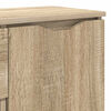 vidaXL Buffet Ch&ecirc;ne Sonoma 100 x 30 x 65,6 Bois d'ing&eacute;nierie