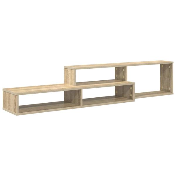 vidaXL SupportmuralpourTV 150x25x28,5cm Bois d'ing&eacute;nierie