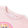 Sweatshirt pour enfants rose clair 92