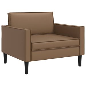 vidaXL Fauteuil XL Cappuccino Simili cuir