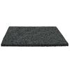 vidaXL Tapis de patio en granulat de caoutchouc Noir 9 x 9 x 0,3 cm