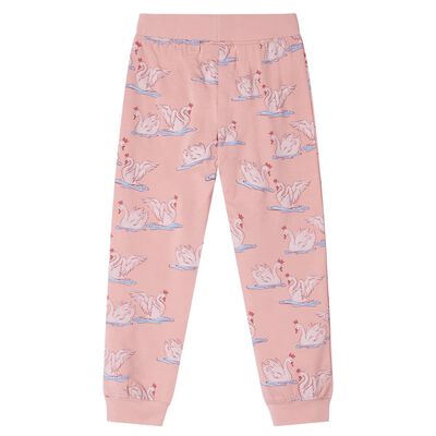 Pyjamas enfants à manches longues rose clair 128