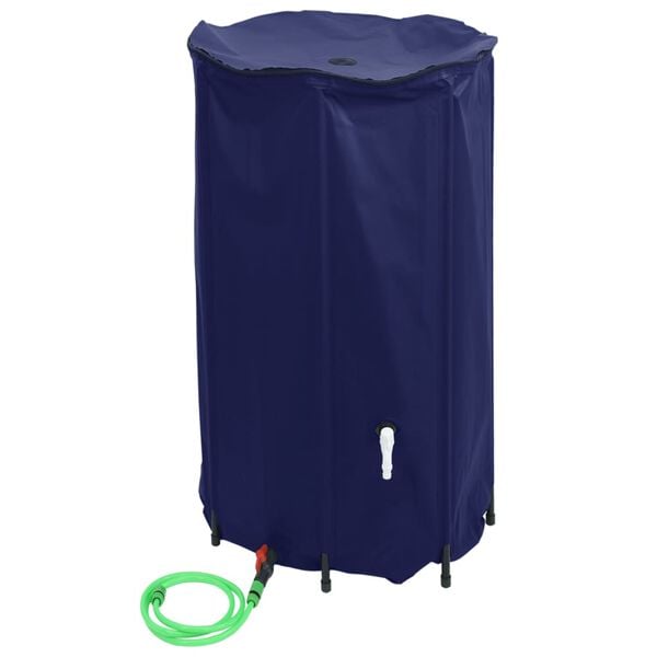 vidaXL R&eacute;servoir d'eau avec robinet pliable 100 L PVC