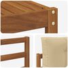 vidaXL Ensemble de canap&eacute;s d'ext&eacute;rieur 7 pcs Naturel et Beige