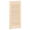 vidaXL Porte d'armoire &agrave; persiennes 61,5x29,5 cm bois de pin massif