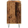 vidaXL Armoire de lavabo de salle de bain vieux bois 65x33x60 cm