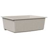 vidaXL Évier de cuisine Beige 54 x 44 x 20 cm Granite