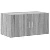 vidaXL Armoire de rangement sonoma gris 80x42,5x225 cm