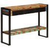 vidaXL Table console 110x30x76 cm Bois massif de r&eacute;cup&eacute;ration